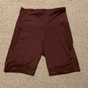 Old Navy biker shorts, go-dry, activewear material